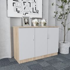 Naomi 6'lı Ofis Takımı Ücretsiz Kurulum Model 2 Meşe Beyaz