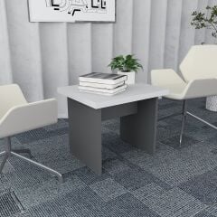 Padova 5'li Ofis Takımı Ücretsiz Kurulum Model 3 Füme Beyaz