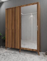 İmaj Sürgülü Portmanto Vestiyer Ceviz - Ücretsiz  Kurulum