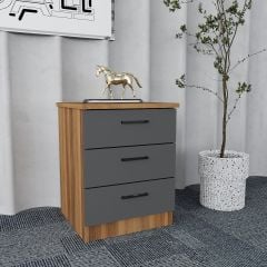 Oliver 5'li Ofis Takımı Ücretsiz Kurulum Model 4 Ceviz Füme