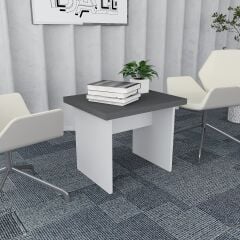 Pasha 4'lü Ofis Takımı Ücretsiz Kurulum Model 6 Beyaz Füme